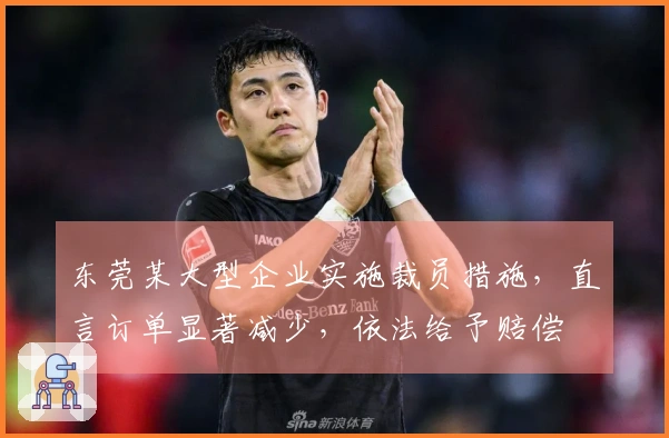 东莞某大型企业实施裁员措施，直言订单显著减少，依法给予赔偿